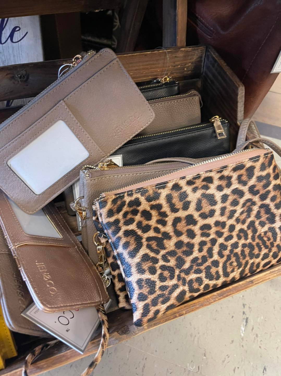 clutches and wallets