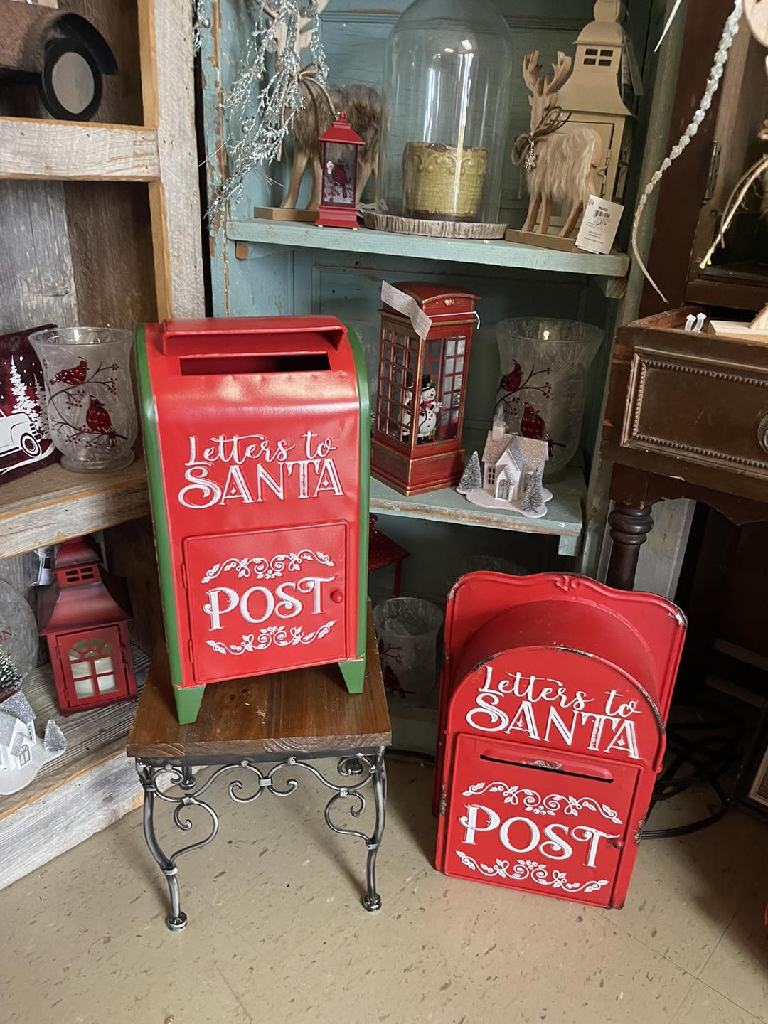 letters to santa mailboxes