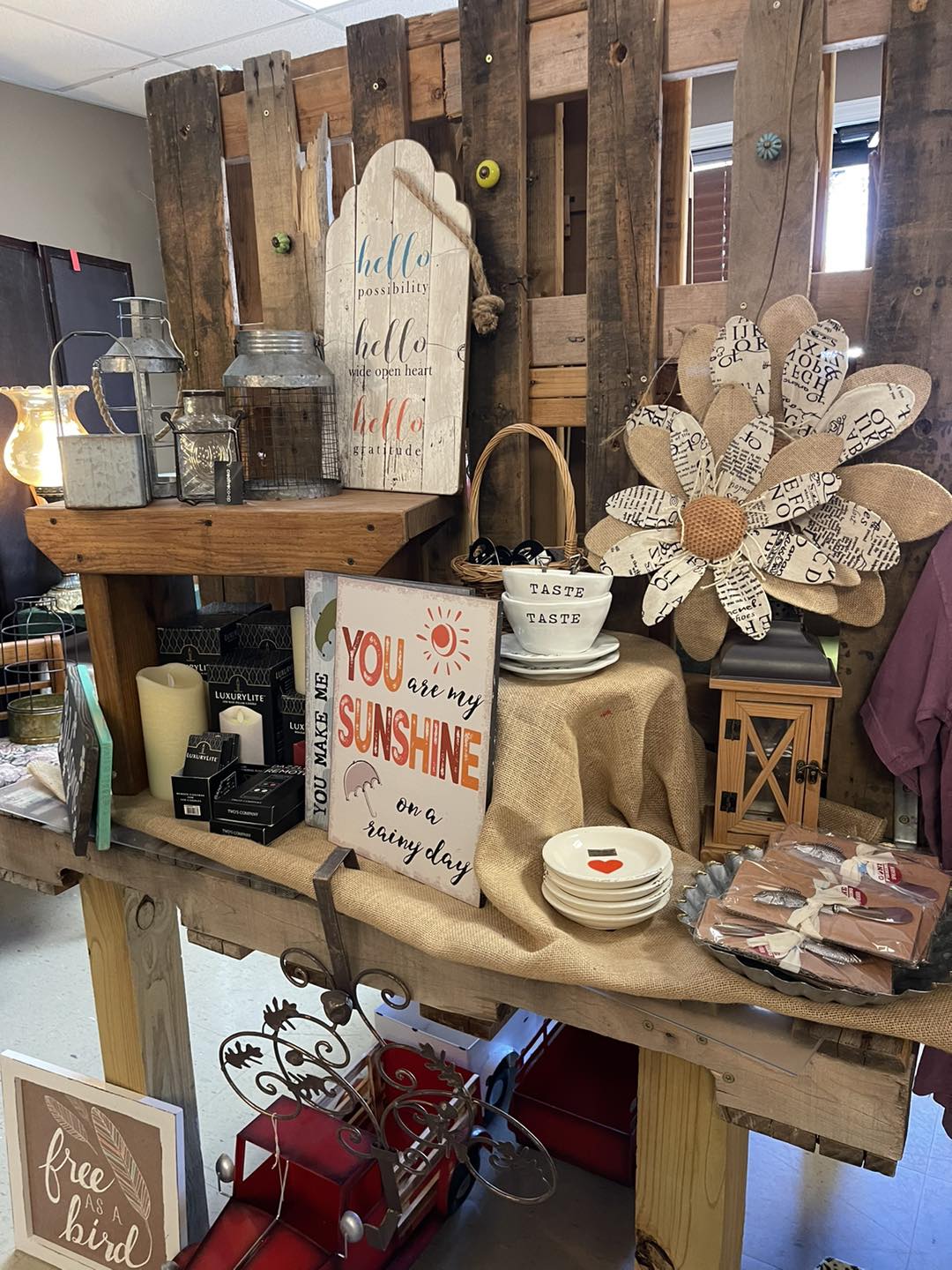 Spring home decor and gifts